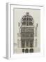 planche 50 (1): coupe du grand salon du château de Clagny en 1678-Michel Hardouin-Framed Giclee Print