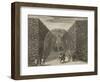 Planche 95: vue du bosquet du Berceau d'Eau dans les jardins de Versailles-null-Framed Giclee Print