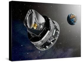 Planck Space Observatory, Artwork-David Ducros-Stretched Canvas