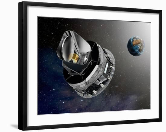 Planck Space Observatory, Artwork-David Ducros-Framed Photographic Print