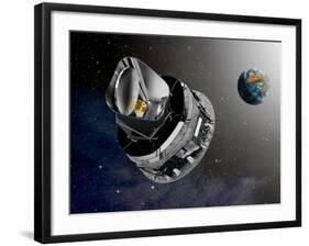 Planck Space Observatory, Artwork-David Ducros-Framed Photographic Print