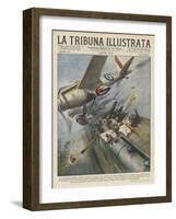 Plane Hits Train-Vittorio Pisani-Framed Art Print