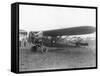 Plane Marked "Byrd Antarctic Expedition"-null-Framed Stretched Canvas