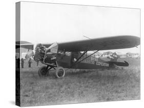 Plane Marked "Byrd Antarctic Expedition"-null-Stretched Canvas