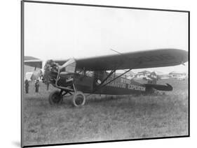 Plane Marked "Byrd Antarctic Expedition"-null-Mounted Photographic Print