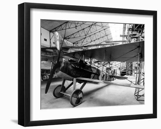 Plane of Storks Squadron, France, 1st World War-null-Framed Photo