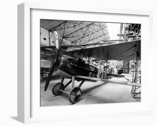 Plane of Storks Squadron, France, 1st World War-null-Framed Photo