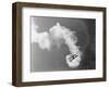 Plane Producing Dense Smoke-null-Framed Photographic Print