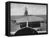 Plane Taking Off from Flight Deck of Aircraft Carrier "Enterprise"-Peter Stackpole-Framed Stretched Canvas