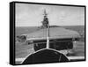Plane Taking Off from Flight Deck of Aircraft Carrier "Enterprise"-Peter Stackpole-Framed Stretched Canvas