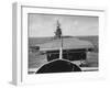 Plane Taking Off from Flight Deck of Aircraft Carrier "Enterprise"-Peter Stackpole-Framed Photographic Print