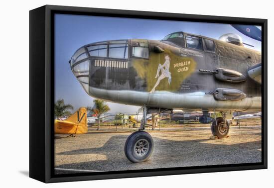 Plane-Robert Kaler-Framed Stretched Canvas