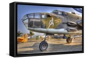 Plane-Robert Kaler-Framed Stretched Canvas