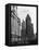 Planes Fly over Buildings in Chicago-null-Framed Stretched Canvas