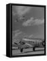 Planes Flying in Formation over B-29-Walter Sanders-Framed Stretched Canvas