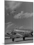 Planes Flying in Formation over B-29-Walter Sanders-Mounted Photographic Print