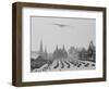 Planes Flying over May Day Parade-null-Framed Photographic Print