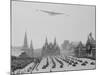 Planes Flying over May Day Parade-null-Mounted Photographic Print