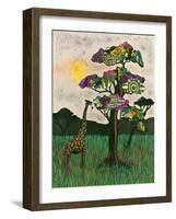 Planes of Africa II-Alonzo Saunders-Framed Art Print