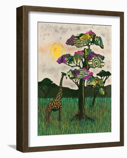 Planes of Africa II-Alonzo Saunders-Framed Art Print