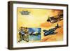 Planes of the Confederate Air Force-Gerry Wood-Framed Giclee Print