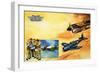 Planes of the Confederate Air Force-Gerry Wood-Framed Premium Giclee Print