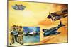 Planes of the Confederate Air Force-Gerry Wood-Mounted Premium Giclee Print