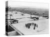 Planes on the Landing Strip at Le Bourget-null-Stretched Canvas