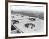 Planes on the Landing Strip at Le Bourget-null-Framed Photographic Print