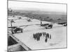 Planes on the Landing Strip at Le Bourget-null-Mounted Photographic Print