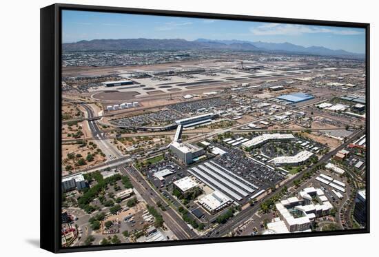 Planes, Trains, Automobiles-Tim Roberts Photography-Framed Stretched Canvas