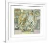 Planesphaeri Coelestis Hemisphaerium Meridionale-The Vintage Collection-Framed Premium Giclee Print