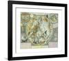 Planesphaeri Coelestis Hemisphaerium Meridionale-The Vintage Collection-Framed Premium Giclee Print