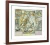 Planesphaeri Coelestis Hemisphaerium Meridionale-The Vintage Collection-Framed Premium Giclee Print