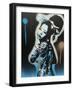Planet Asia Blue-Abstract Graffiti-Framed Giclee Print
