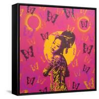 Planet Asia-Abstract Graffiti-Framed Stretched Canvas