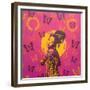 Planet Asia-Abstract Graffiti-Framed Giclee Print