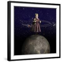 Planet Baby-J Hovenstine Studios-Framed Giclee Print