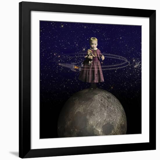 Planet Baby-J Hovenstine Studios-Framed Giclee Print