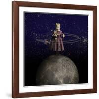 Planet Baby-J Hovenstine Studios-Framed Giclee Print