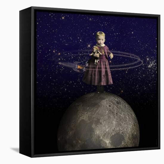 Planet Baby-J Hovenstine Studios-Framed Stretched Canvas