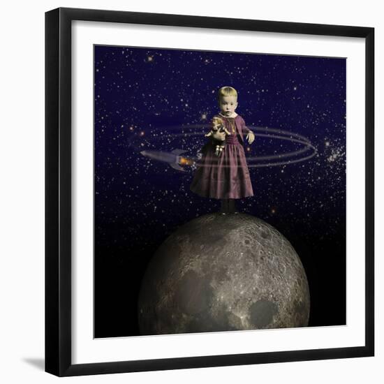 Planet Baby-J Hovenstine Studios-Framed Giclee Print