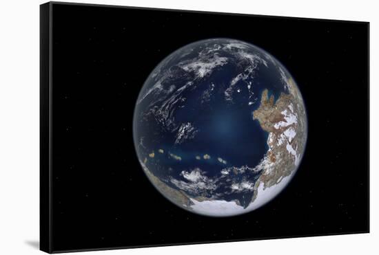 Planet Earth 600 Million Years Ago Following the Cryogenian Period-null-Framed Stretched Canvas