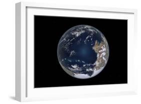 Planet Earth 600 Million Years Ago Following the Cryogenian Period-null-Framed Art Print