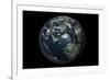 Planet Earth 90 Million Years Ago During the Late Cretaceous Period-null-Framed Art Print