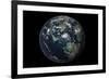 Planet Earth 90 Million Years Ago During the Late Cretaceous Period-null-Framed Art Print