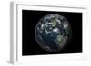 Planet Earth 90 Million Years Ago During the Late Cretaceous Period-null-Framed Art Print