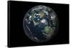 Planet Earth 90 Million Years Ago During the Late Cretaceous Period-null-Framed Stretched Canvas