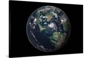 Planet Earth 90 Million Years Ago During the Late Cretaceous Period-null-Stretched Canvas