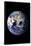 Planet Earth Eastern Hemisphere on Black Art Print Poster-null-Framed Poster